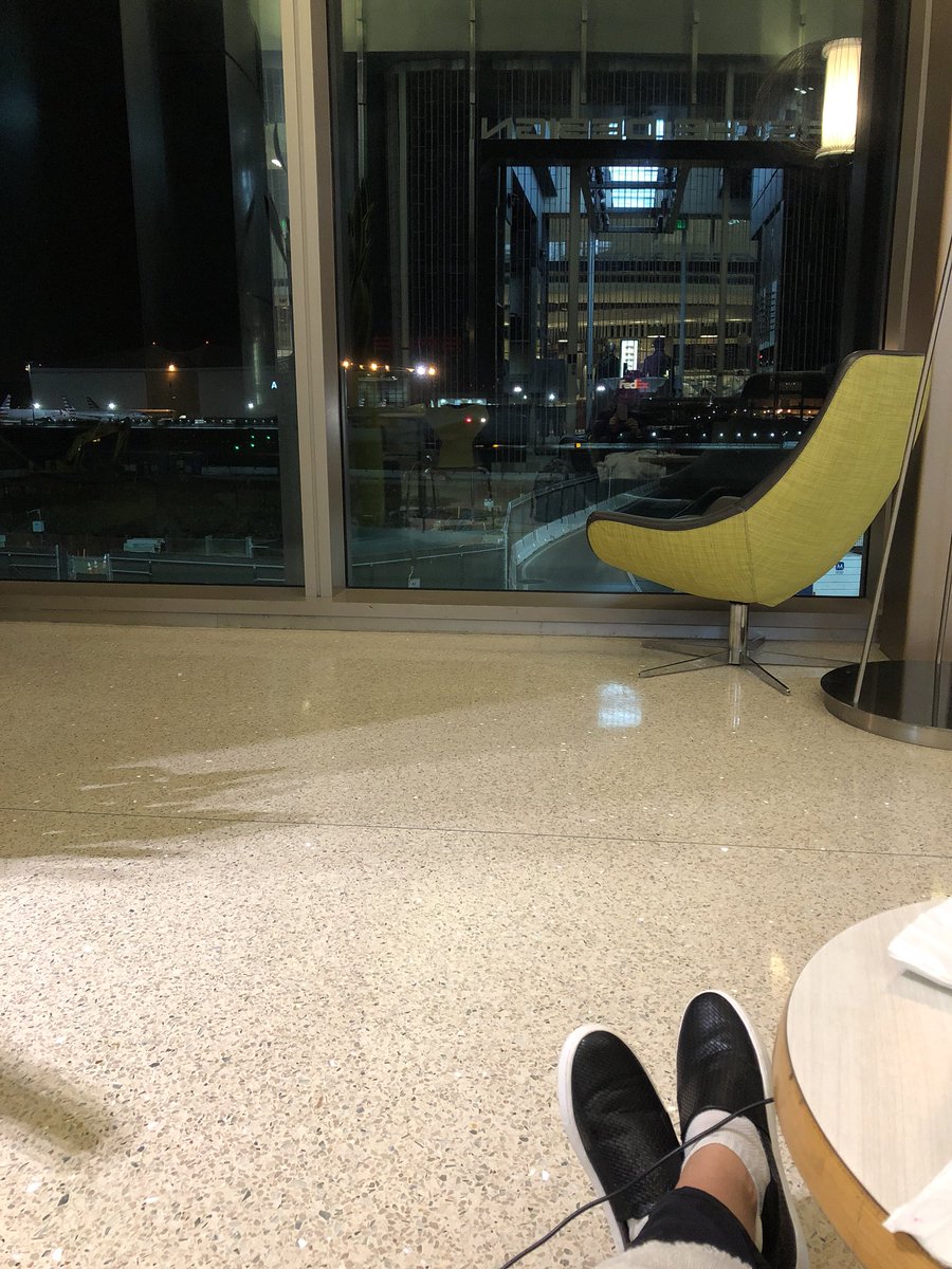 RachelATyree's tweet photo. It’s a long night @flyLAXairport but @AmericanAir made it right (thank you @LAX Customer Service for your quick thinking), and @BorderGrill for the great hospitality in the Tom Bradley Int’l Terminal late night. Ya’ll made my day! Or night. #overnightflights #airports https://t.co/wWI74T5eFP