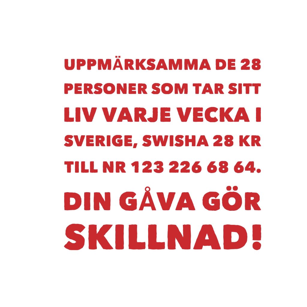 En av mitt livs viktigaste personer hängde sig. Jag lovade att skulle jag någon gång få barn skulle det barnet få hans namn. Nu kan jag göra något viktigare. Spes arbetar för att förebygga självmord och stötta de efterlevande. Idag swishar jag pengar för att stöda dem. Gör du? ❤