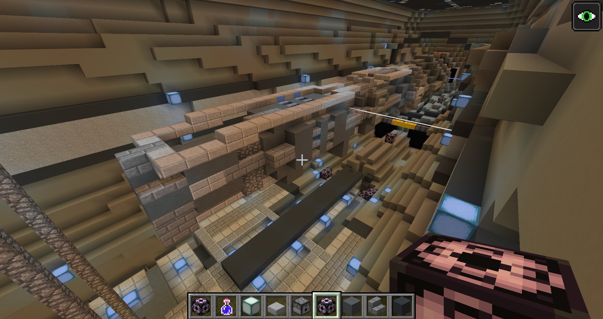 P ネギトロおいしい マイクラ建造状況 主機設置完了 マインクラフト 宇宙戦艦 波動エンジン T Co Alafonvw1f Twitter