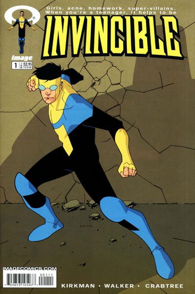 hush838's tweet photo. After 15 years and 144 issues the end is finally here. Good bye Mark Grayson, your story was epic, you will be missed. If you like comics and haven't read it yet, do it! You won't regret it #invincible #Invincible15 https://t.co/rJly6dMoBc