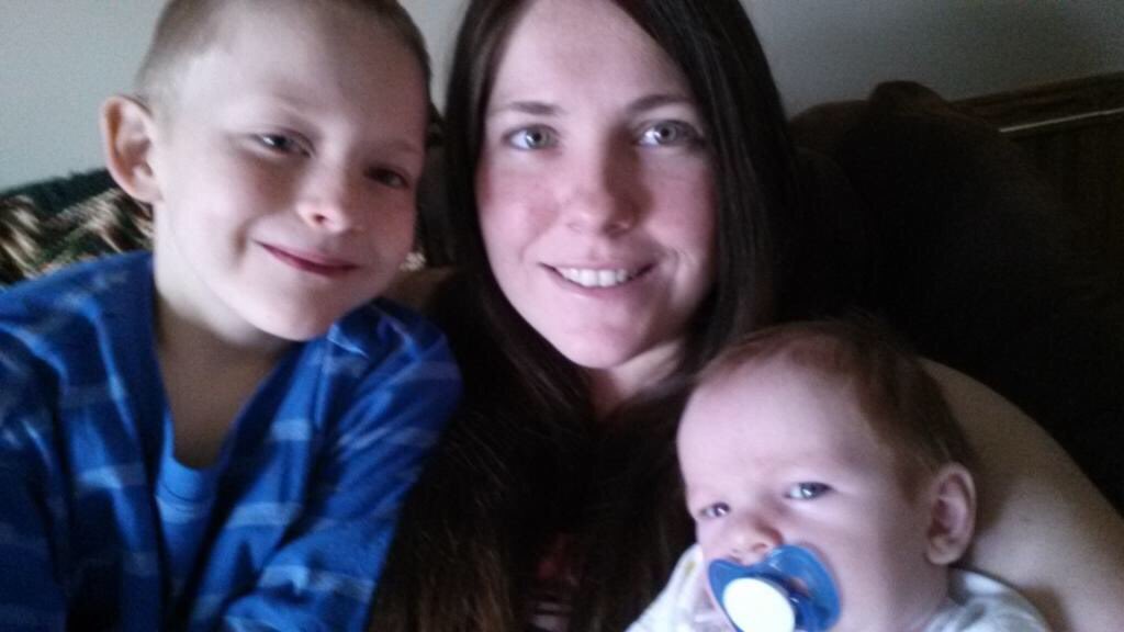 sweetAlyKay's tweet photo. Before the worst nightmare ever happened. One days boys, I promise on all that I am, we will be reunited! #SaveEvan #OPExposeCPS https://t.co/XgFmlBMlZE