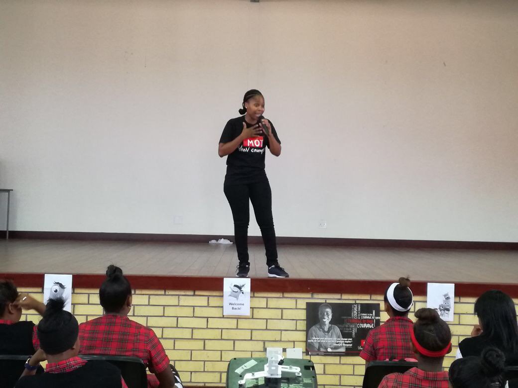 MOTsouthafrica's tweet photo. On Monday morning at 8am, MOT SA had the privilege of taking the Fairmount Grade 8 Learners through the first MOT life-skills session.
All the best for your MOT journey to empower our young leaders with awareness and courage. #ShowCourage #ShareCourage #Courage2Conquer https://t.co/8tWjIIBFKw