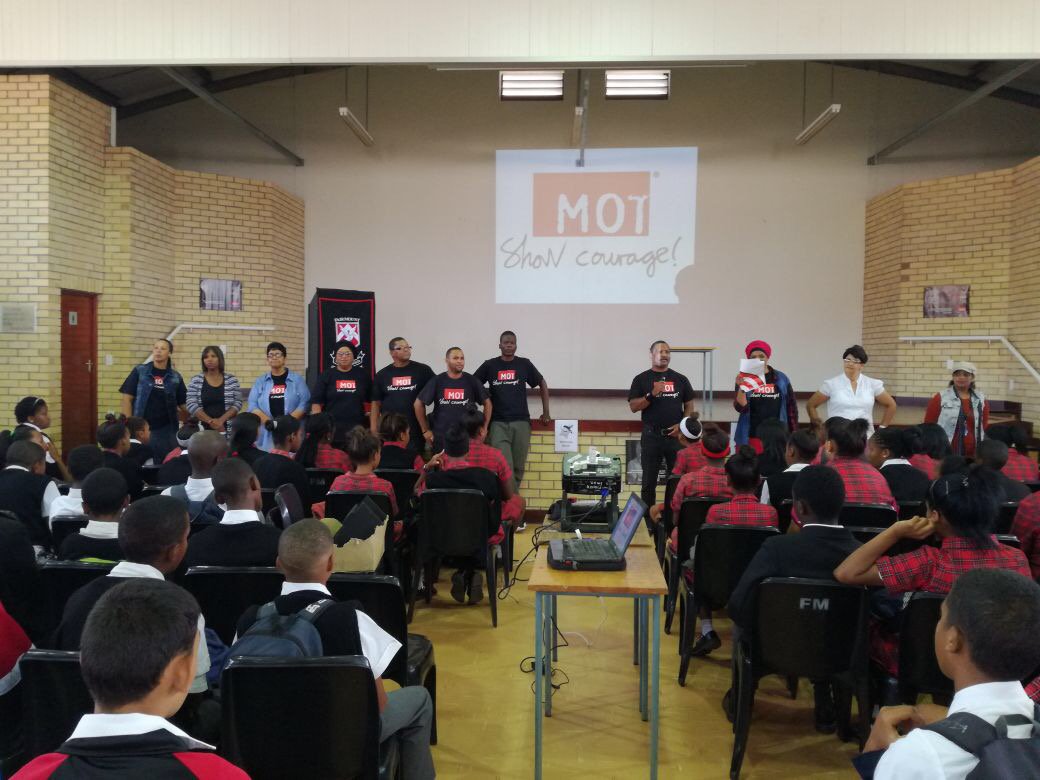 MOTsouthafrica's tweet photo. On Monday morning at 8am, MOT SA had the privilege of taking the Fairmount Grade 8 Learners through the first MOT life-skills session.
All the best for your MOT journey to empower our young leaders with awareness and courage. #ShowCourage #ShareCourage #Courage2Conquer https://t.co/8tWjIIBFKw