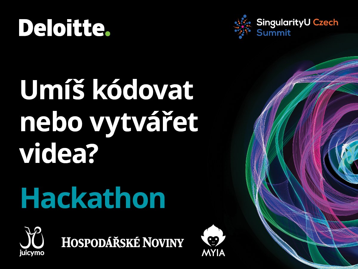 Let's shape the future. The Young Guns hackathon co-organized by Myia starts tonight! <a href="/DeloitteCZ/">Deloitte CZ</a> <a href="/JuicymoCZ/">Juicymo</a>