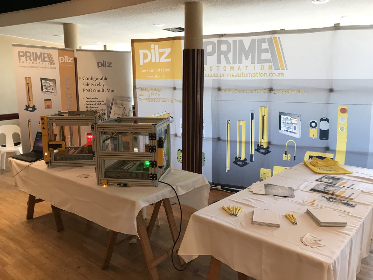PrimeAutomation's tweet photo. Are the control roadshow in Bellville to showing off Pilz and IDE @Pilz_INT https://t.co/bsFXwZg0Zm