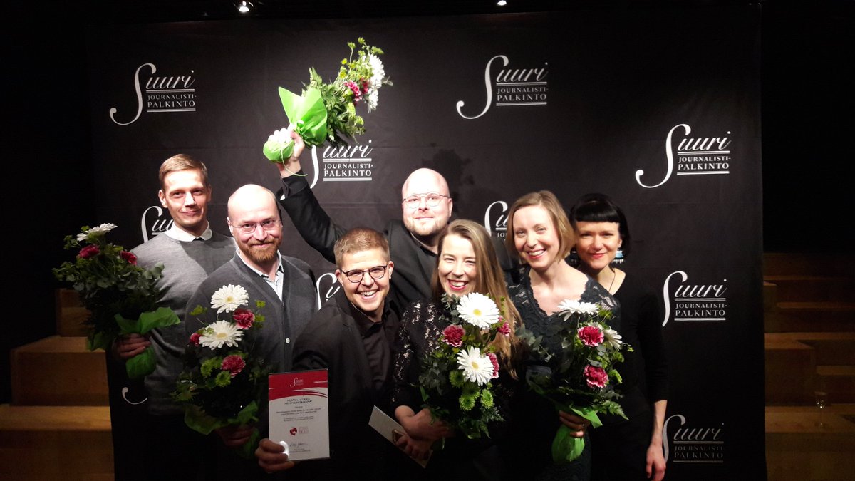 Onnea hienot kollegat! #sjp2017