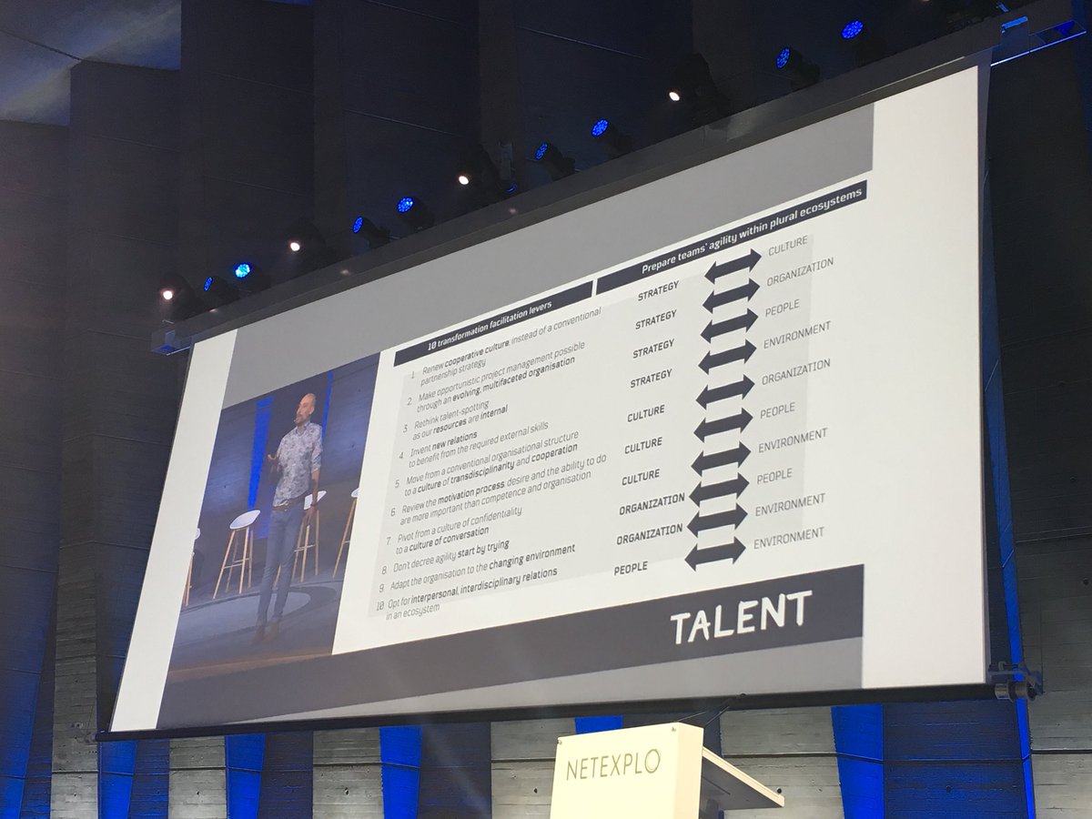 LauPirot's tweet image. « Il n’y a pas de raison que les grandes entreprises n’aient pas en elles cette capacité de se transformer » par @alexandretissot | les 10 leviers de transformation de l’étude @Netexplo #bearebel #talents #netexplo #ChangeMakersDEF #orange