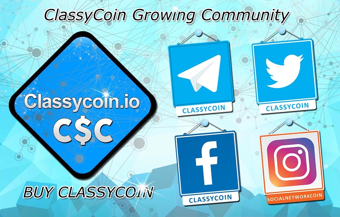 ClassyCoin's tweet photo. Our website is back up, Join the mega #bounty now if you have not.
https://t.co/TLgy57SZIm
And also don't forget you can earn up to 99999999 #ClassyCoin just by inviting your friends.

#ClassyCoinNetwork https://t.co/LiiAXJWqsv
