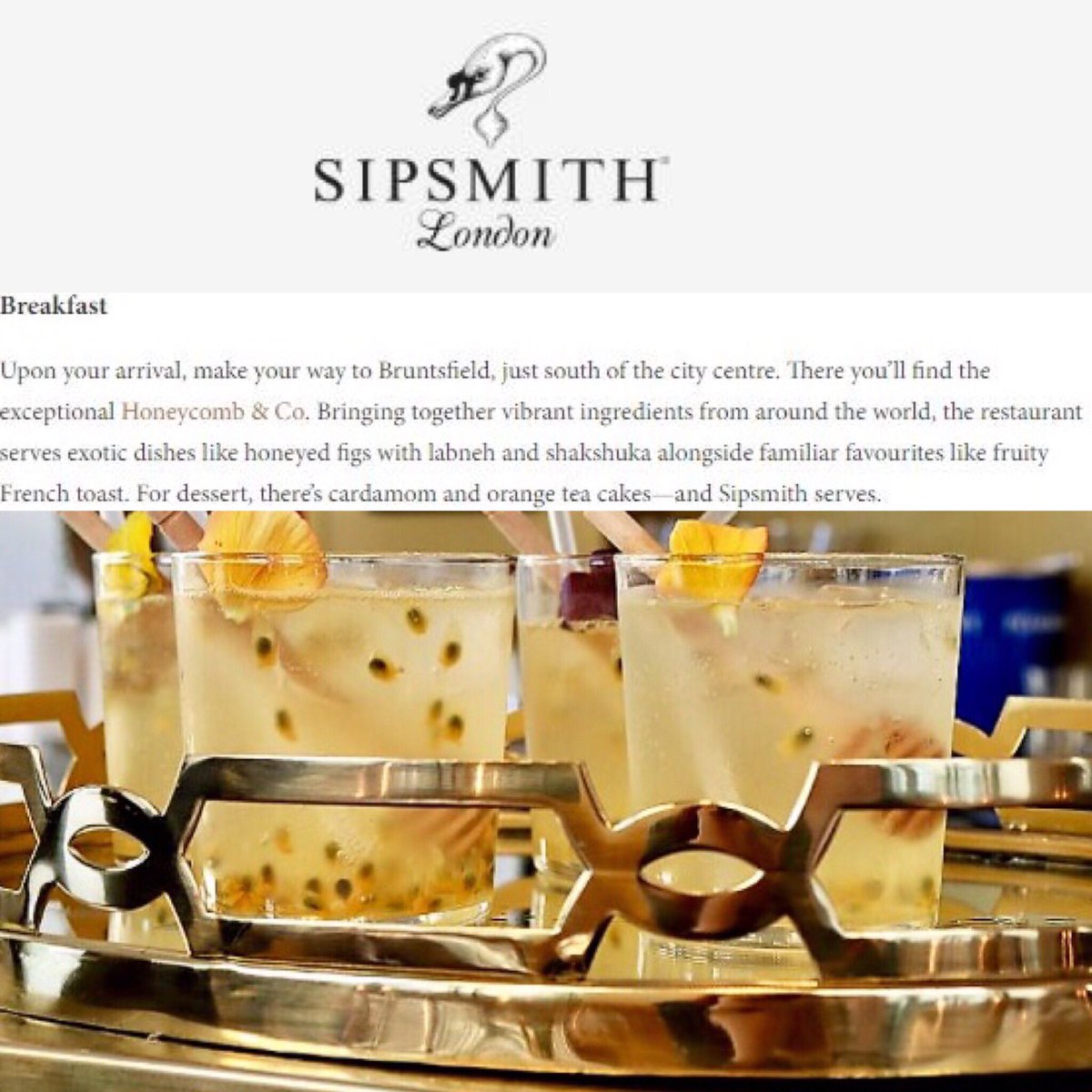 honeycombandco's tweet photo. Thankyou @sipsmith for your lovely blog mention #morningside #makeabeelineforbruntsfield #brunch #delicous #lunch #breakfast #sitin #takeout #itsyourcall #edinburgh #drinkgin #visitscotland #scotspririt #Enjoy https://t.co/Jj2IILu2WS