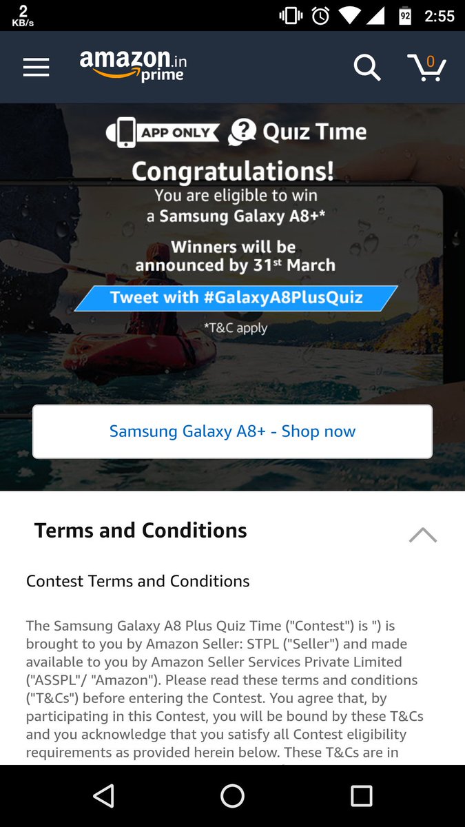 MrContentFreak's tweet image. #GalaxyA8PlusQuiz