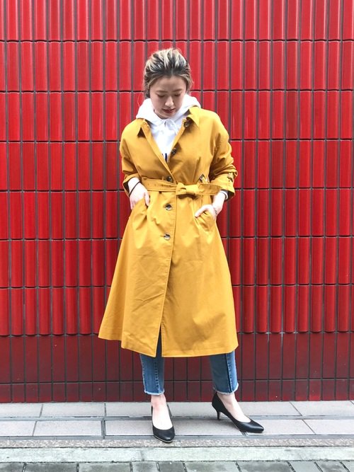 チャオパニック Twitter वर メンズライクなステンコートも ふんわりシルエットで女性らしく ウエストベルトをキュッと結んでワンピースのような着こなしも Zozotown T Co Nesd1likmp Pal Closet T Co P5325onv1u Ciaopanic チャオパニック