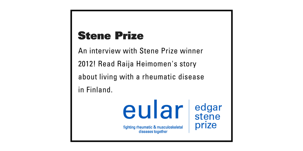 eular_org's tweet photo. An interview with @eular_org #StenePrize winner 2012: https://t.co/mc60gvbzK4 https://t.co/dUnT1Gz5fR