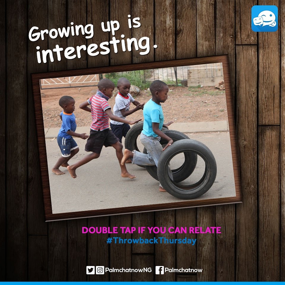 Do you remember this? Retweet if you can relate.
#PalmchatNowNG #ThrowbackThursday