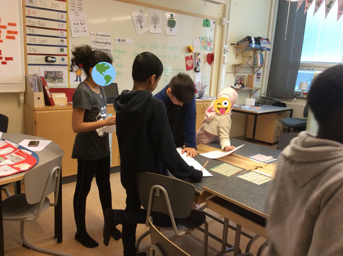 När hela åk 3 arbetar med tabeller och diagram råder öppna dörrar. Vi gör undersökningar med hjälp av tabeller för att sedan göra egna diagram. @stenkulaskolan