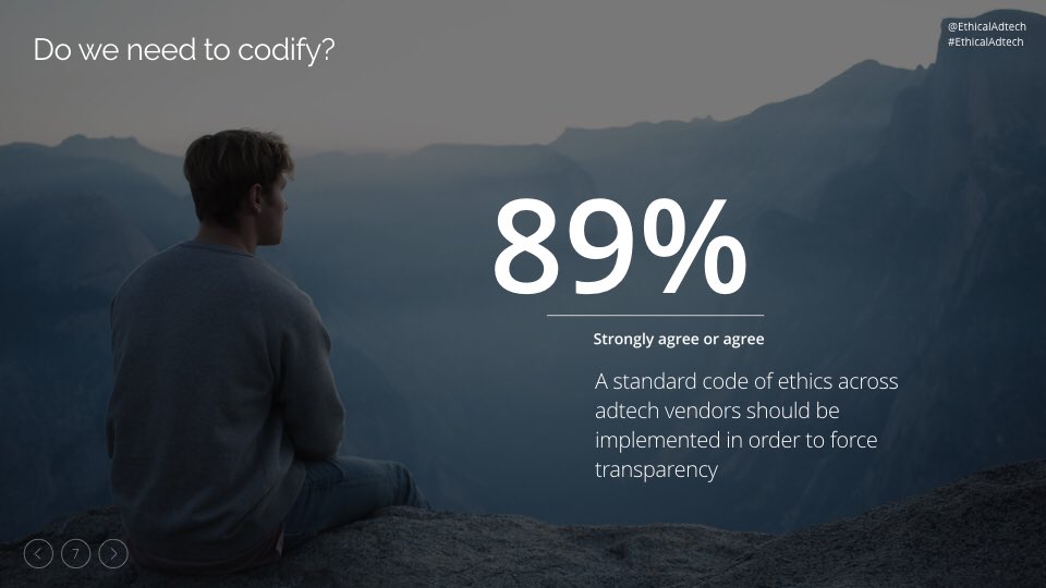 SonooSingh's tweet image. Ian Armstrong, Jaguar: “If 89% want a std code of ethics across adtech vendors they sure as shit should do it” Go on Ian! #ethicaladtech @TheDrum @iotecglobal