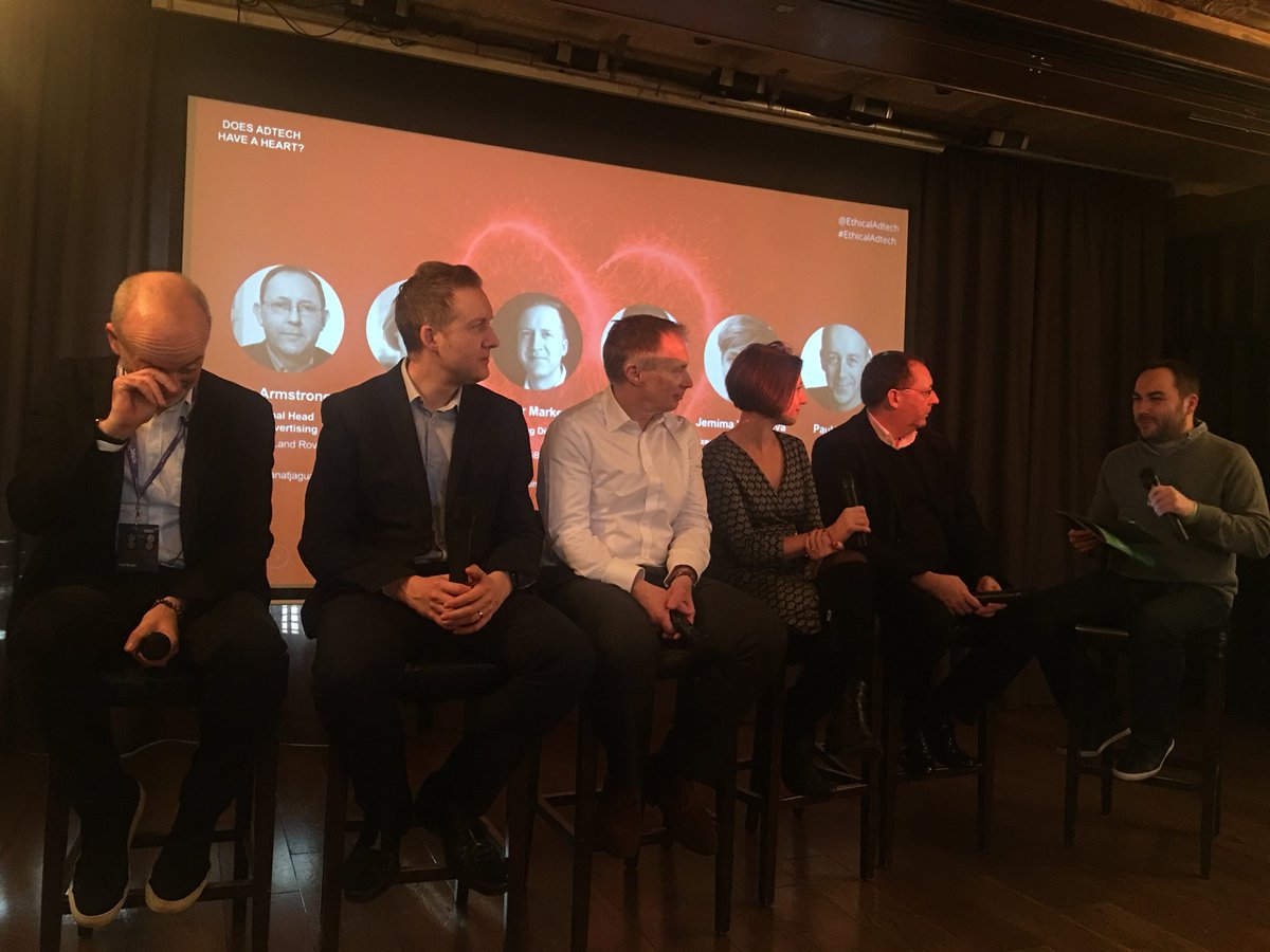 SonooSingh's tweet image. Ian Armstrong, Jaguar: “If 89% want a std code of ethics across adtech vendors they sure as shit should do it” Go on Ian! #ethicaladtech @TheDrum @iotecglobal