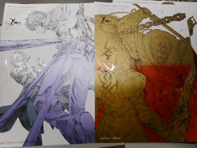 Fate/Zero』 Blu-ray Disc Box 早期予約特典 描き下ろし線画ポスター