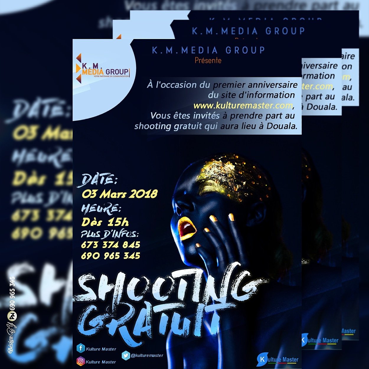 Kulture Master On Twitter Anniversaire De Https T Co 5flljbhwhk N Oubliez Pas De Confirmer Votre Presence Au Shooting Marquant Le Premier Anniversaire De Votre Plate Forme Biensur Si Vous Etes Abonne De Cette Page Ou Un