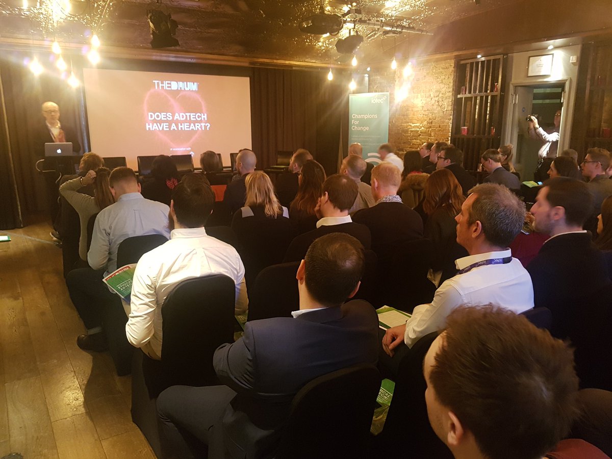TPADigital's tweet image. Lots of interesting debate at the #ethicaladtech event. Incentives for good advertising from the ground up has everyone in agreement.
📸@iotecglobal