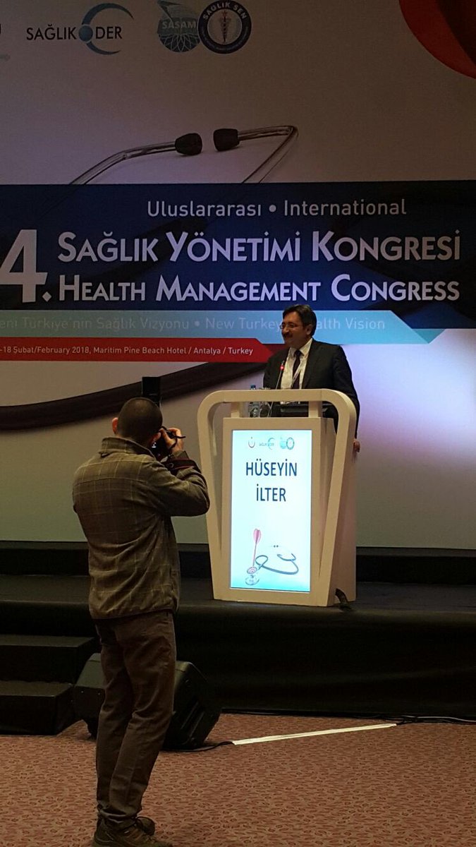 SAGLIKDERGENEL's tweet photo. 4. Uluslararası Sağlık Yönetimi Kongresi
açılış konuşmaları;
SAĞLIK-DER Genel Başkan Yardımcısı, Sağlık Bakanlığı Halk Sağlığı Genel Müdürü
 Dr. Hüseyin İlter tarafından gerçekleştirildi. https://t.co/HB0QPkZCE5
