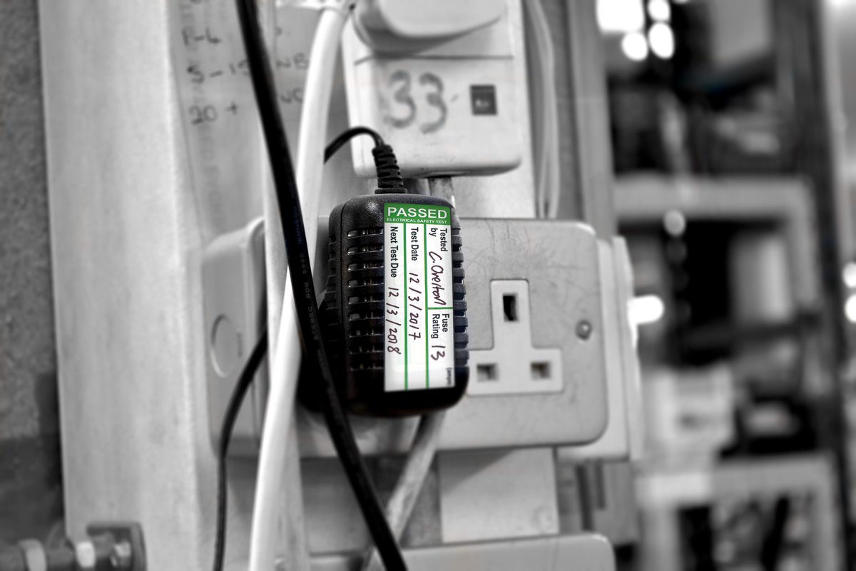 Have you considered Electrical Safety? Our Electrical Labels cover all aspects of electrical safety including PAT Testing, voltages and wiring regulations. #electricallabels #wiringregulations