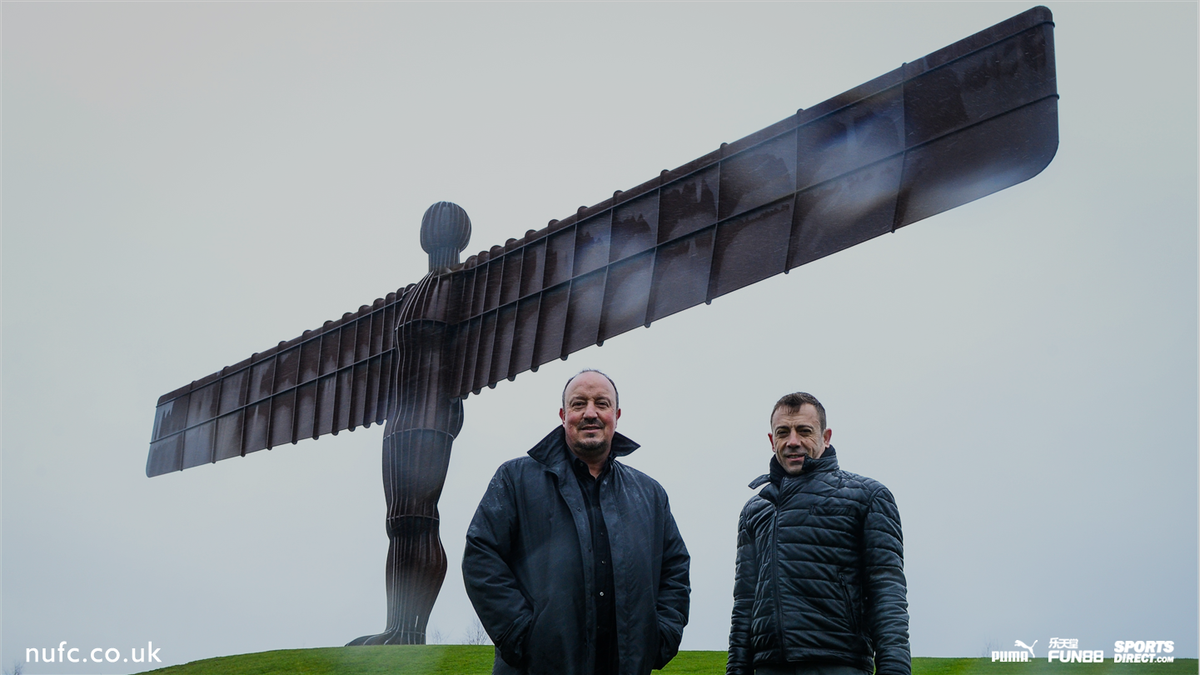 Happy birthday, Angel of the North! 

Anthony Gormley's steel sculpture was installed on this day in 1998. #NUFC