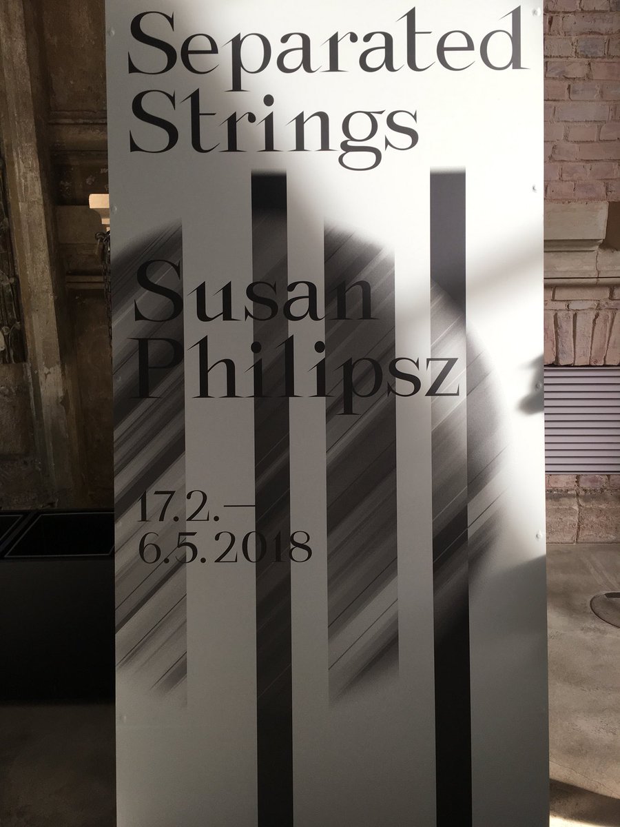 Pressekonferenz #SusanPhilipsz #SeparatedStrings ab dem 17.2. in der Kunsthalle im Lipsiusbau