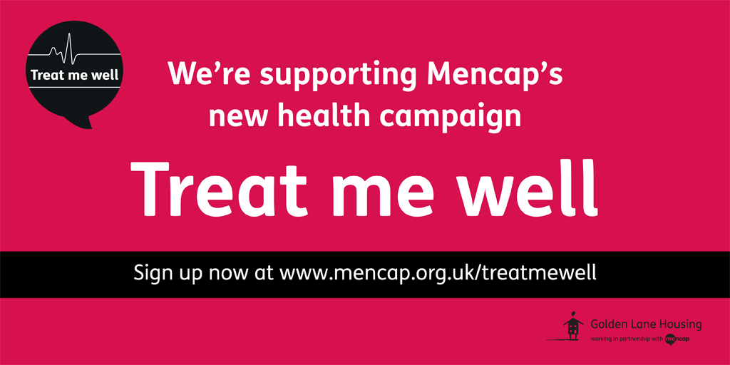 GoldenLaneHouse's tweet photo. Simple changes to the care people with a learning disability receive can make a big difference https://t.co/zFxMrrdpvD #TreatMeWell https://t.co/gW3cVIk2wW
