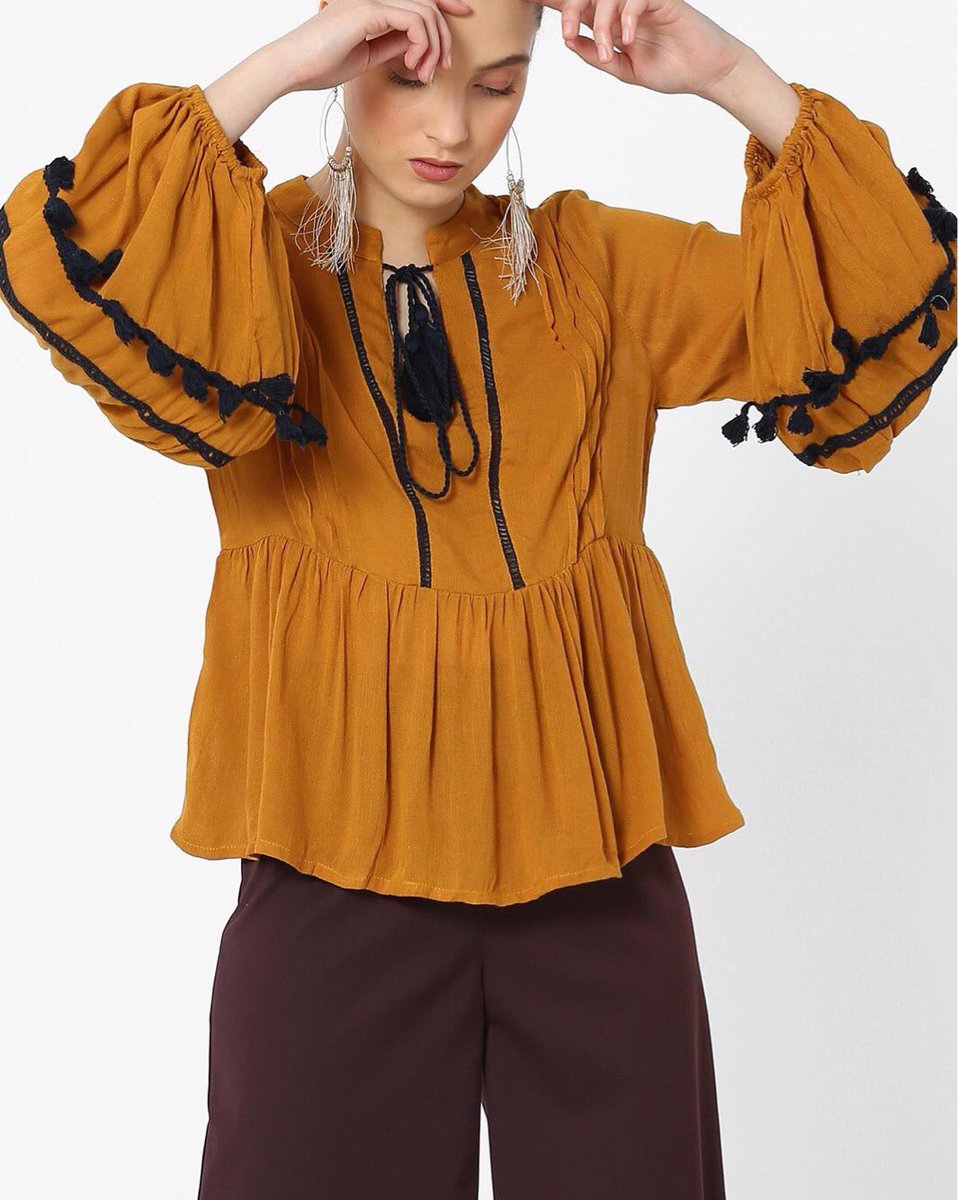AJIOLife's tweet photo. Be it the bell sleeves from the 70s or the bishop sleeves from the 1930s, fashion always finds a way back to the present. #ThrowbackThursday #DoubtIsOut https://t.co/YUrCAze2z1
