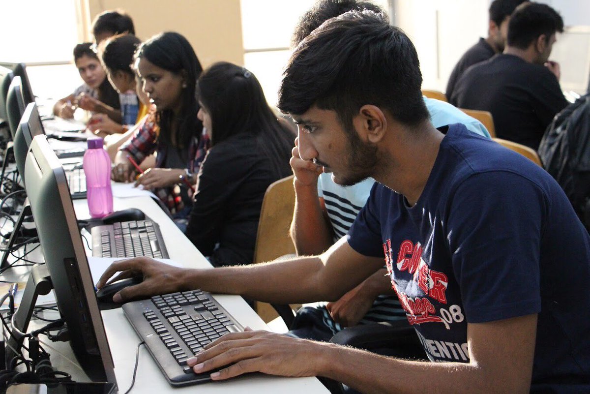 acm_mpstme's tweet photo. Round one Was A Blast!! 
Have a look at the people enjoying, struggling, trying but competing! 
Round 2 and 3 to be held soon, stay tuned for more updates!

P.S. Yes, Round 1 results are out! 

#semicode #acm #acmmpstme #code #coders #coding #computing #competing #competition https://t.co/bpd9J5h0i2