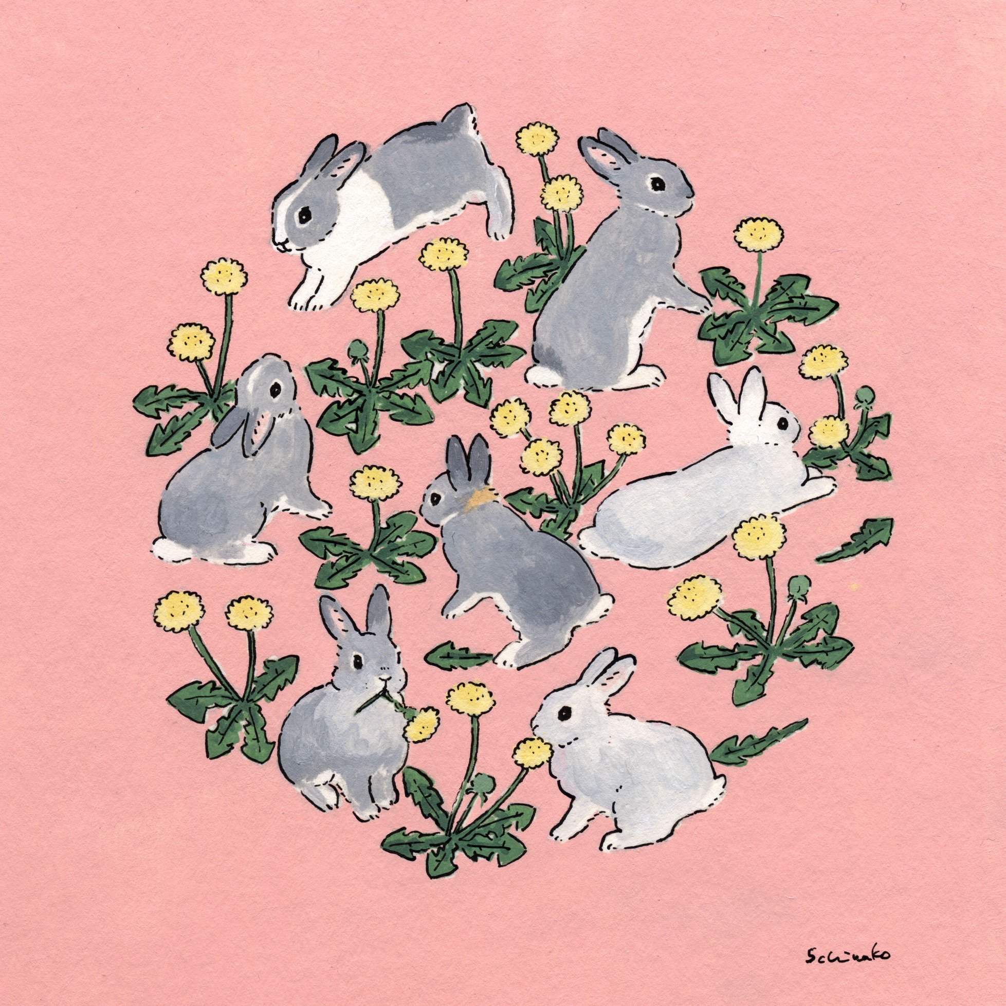 Schinako Moriyama Illustrator グレーうさぎさんとたんぽぽ うさぎ イラスト T Co Ahesme7ks3 Twitter Schinako Moriyama Illustrator グレーうさぎさんとたんぽぽ うさぎ イラスト T Co Ahesme7ks3 Twitter