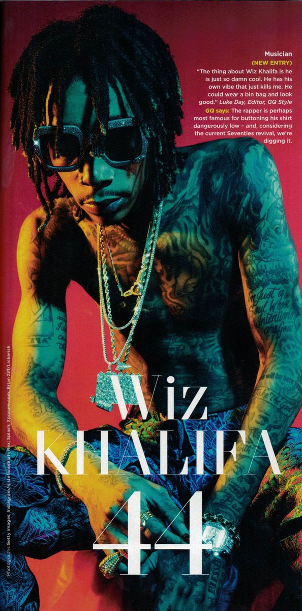 Check out Wiz Khalifa in <a href="/BritishGQ/">British GQ</a> Jan-Feb edition. Photograph by Brian Ziff <a href="/lickerishltd/">Lickerish LTD</a>