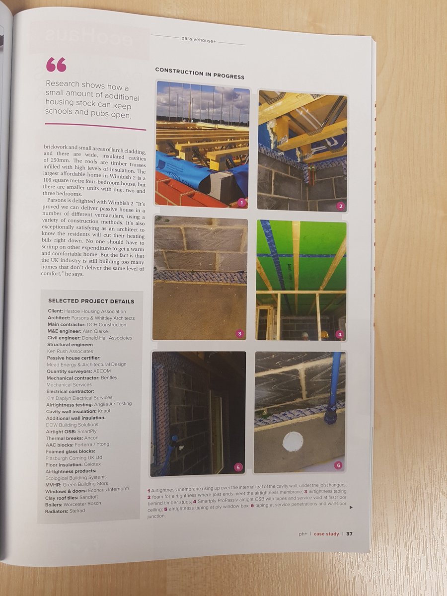 dchconstruct's tweet photo. We are extremely proud to be featured in @phplusmag alongside @HastoeHousing and @ParsonsWhittley regarding the Passivhaus homes we built in Wimbish! #passivhaus https://t.co/Vy0sSBkKdT