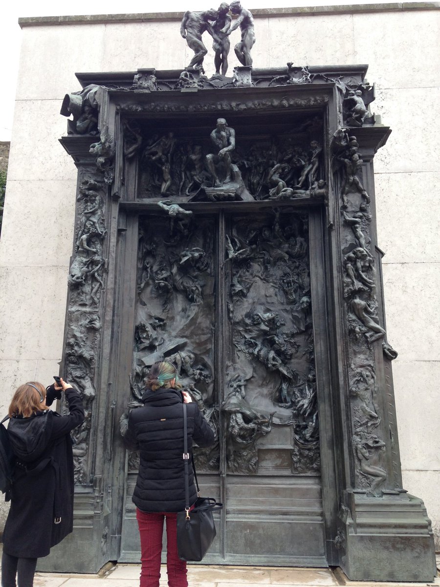 cvl_malraux60's tweet photo. Les élèves de l'option arts en visite au musée Rodin. #Optionarts https://t.co/nTNeBnPXm7