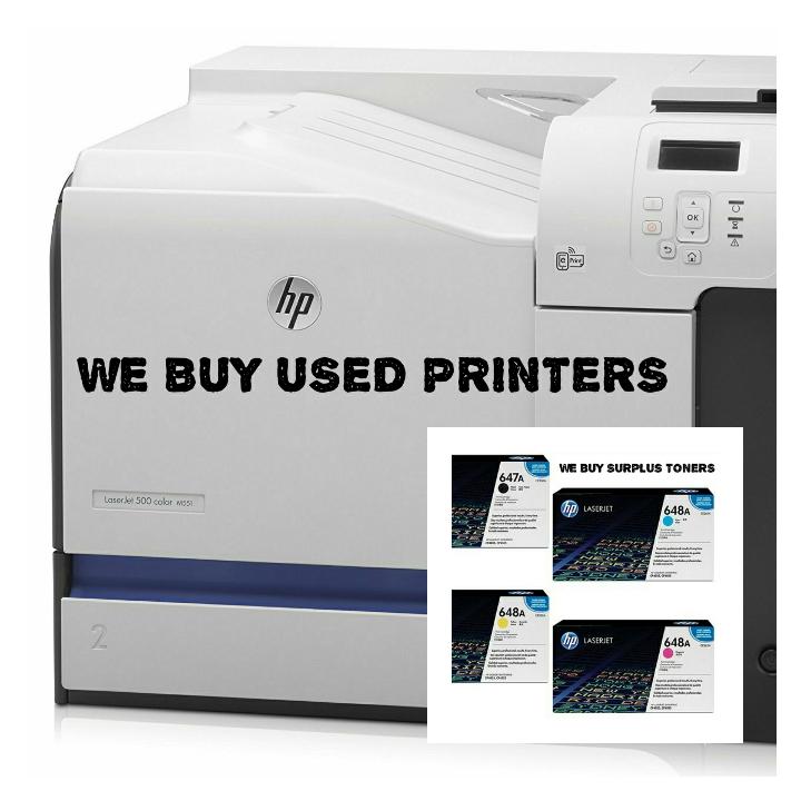 we buy old printers
