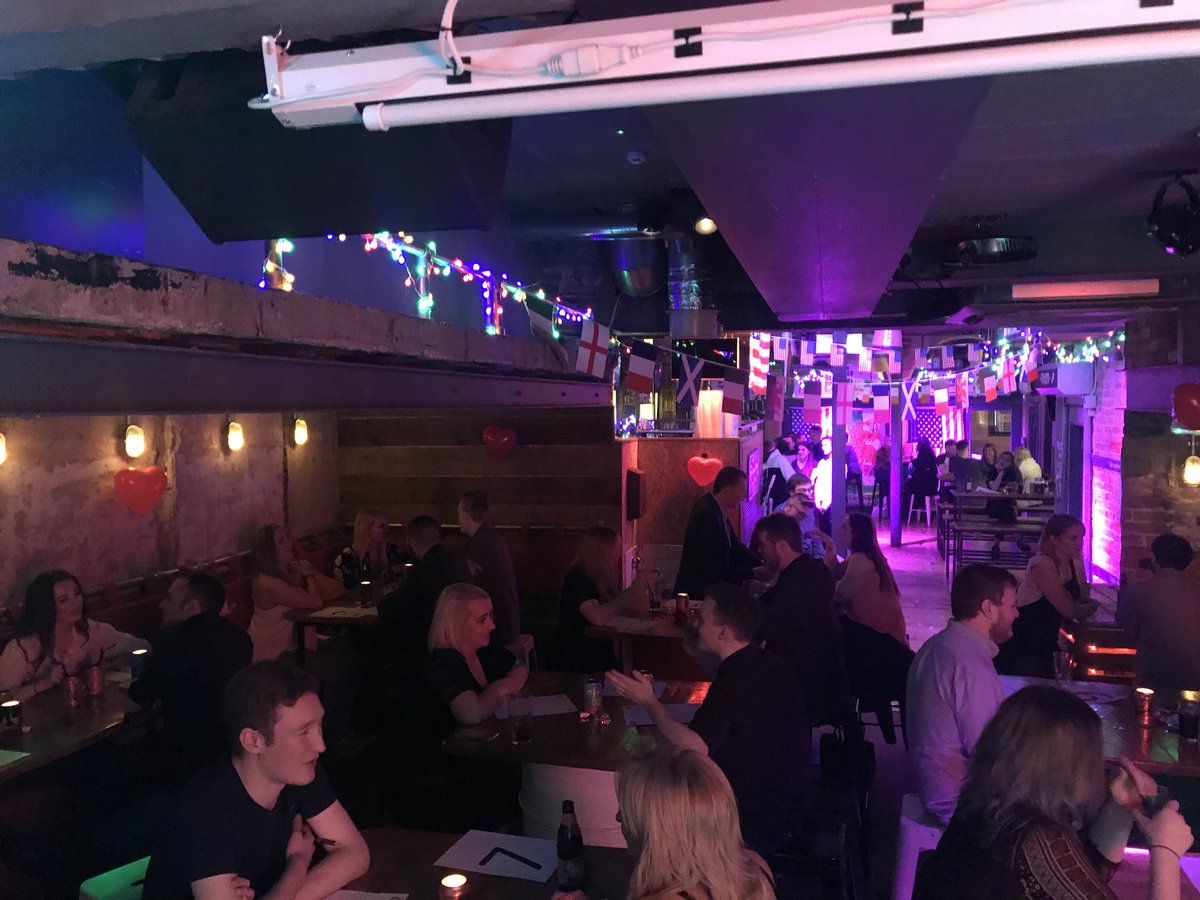 Creative_HGroup's tweet photo. Some behind the scenes photos from last nights speed dating event at @TBLswansea all in aid of raising money for @CoppaFeelPeople it was a great night and love was definitely in the air ❣️ https://t.co/4D2xabLK0m