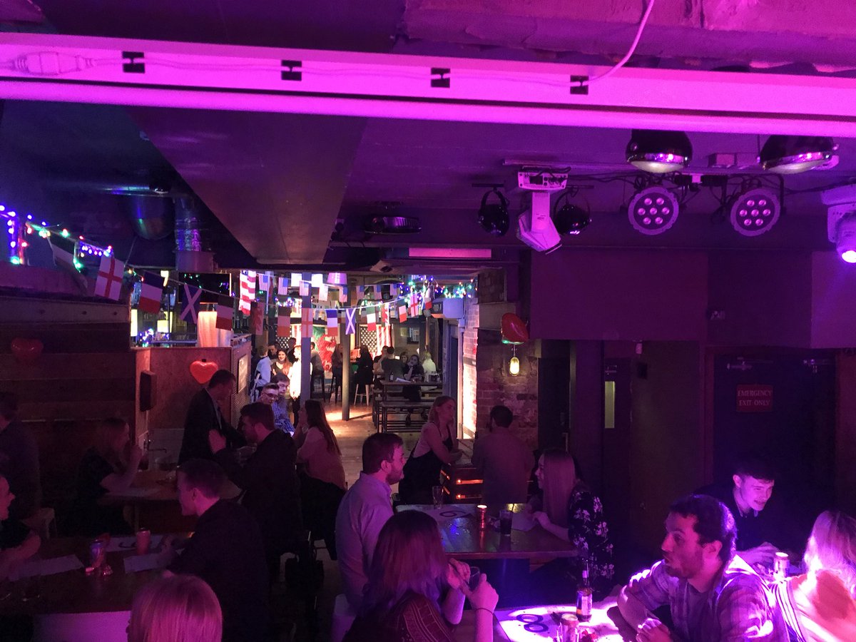 Creative_HGroup's tweet photo. Some behind the scenes photos from last nights speed dating event at @TBLswansea all in aid of raising money for @CoppaFeelPeople it was a great night and love was definitely in the air ❣️ https://t.co/4D2xabLK0m