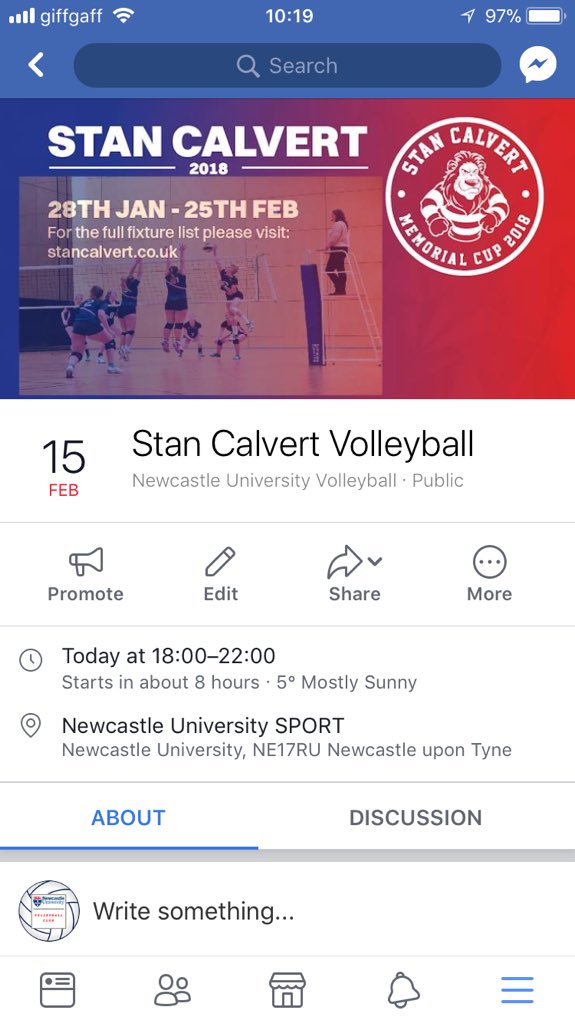 NUVC_Royals's tweet photo. Today is the day! Head down to Newcastle sport centre to support or watch us live on Facebook! #StanCalvert https://t.co/WKgnCTDkyB