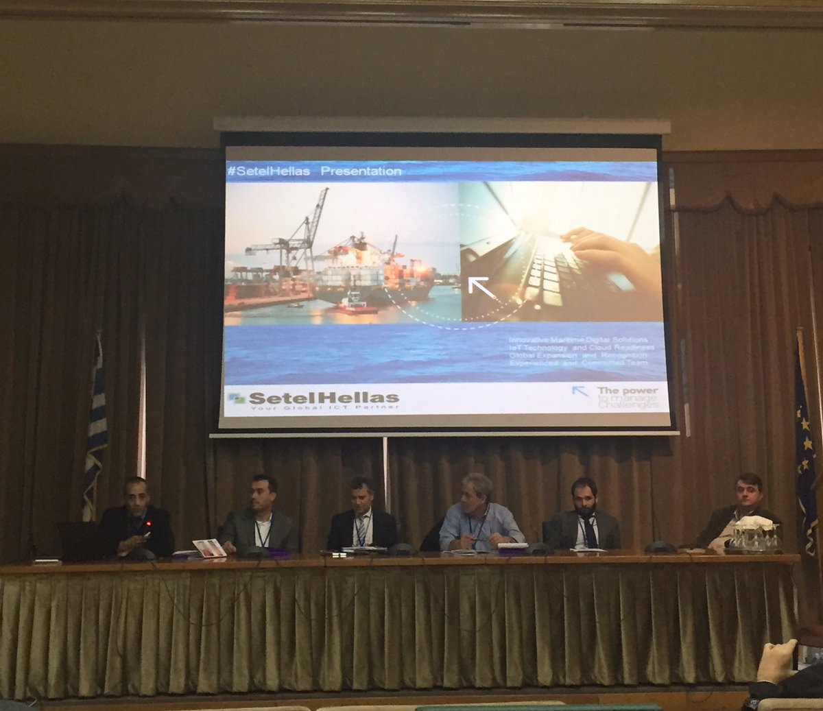 At the 16th conference of Hellenic Society for Business and Operational Research regarding the application of multicriteria analysis decisions in shipping and transportation. #digitaltransformation #digitalship #data #analytics #SetelHellas