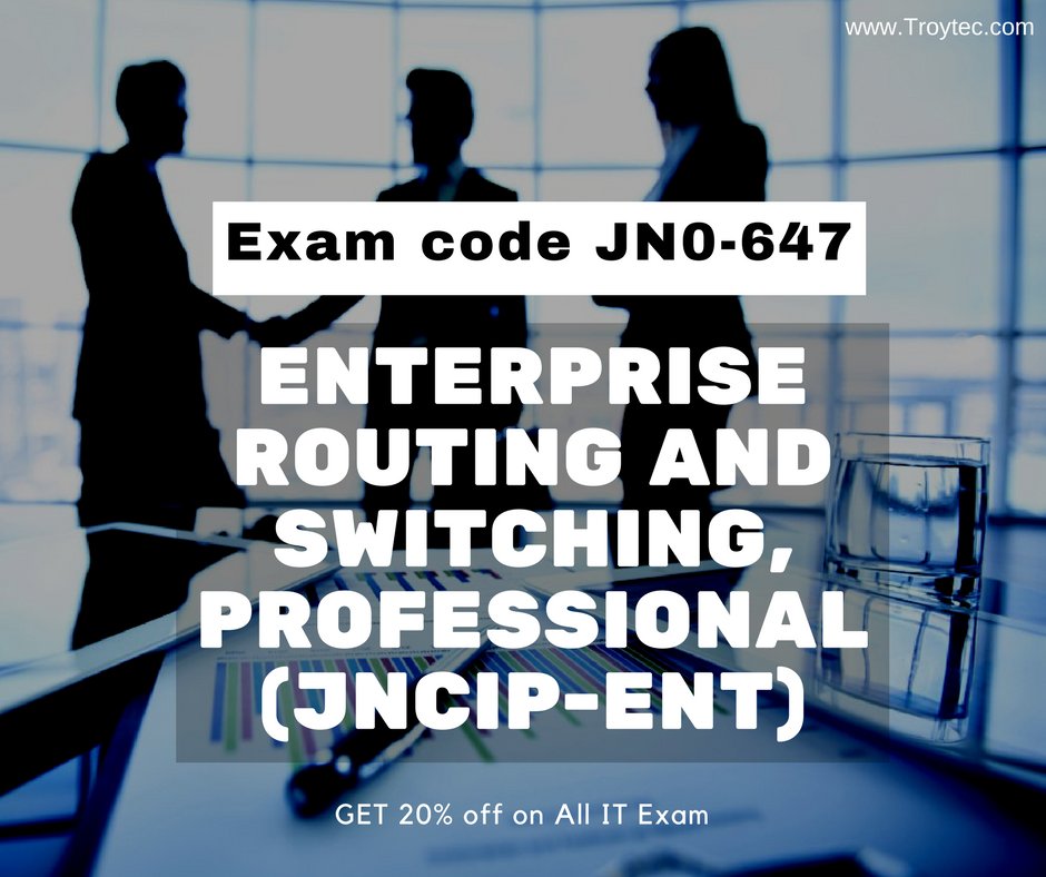 weptvqpfvdwi1's tweet image. @Juniper_Partner Updated study dumps available for JN0-647 Exam-Enterprise Routing and Switching, Professional (JNCIP-ENT) visit@ troytec.com/JN0-647-exams.… #JN0_647 #Exam #RoutingSwitching #Professional #JNCIP_ENT #Braindumps