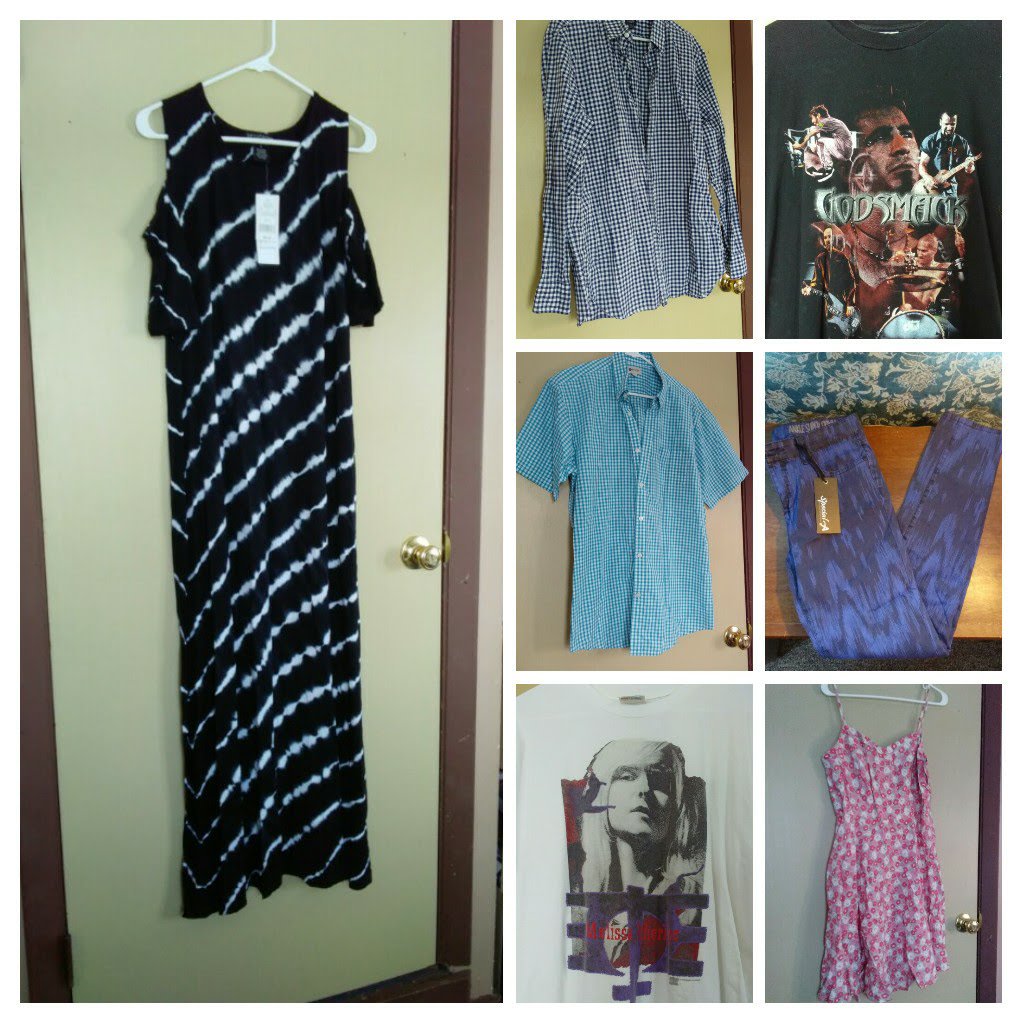 Happy Thursday! Check out our deals on #clothes for men &amp; women! #Shirts, #pants, #jeans, #dresses, #blazers, #jackets, #shoes &amp; more! #ThursdayThoughts #TreatYourself stores.ebay.com/goodybandit