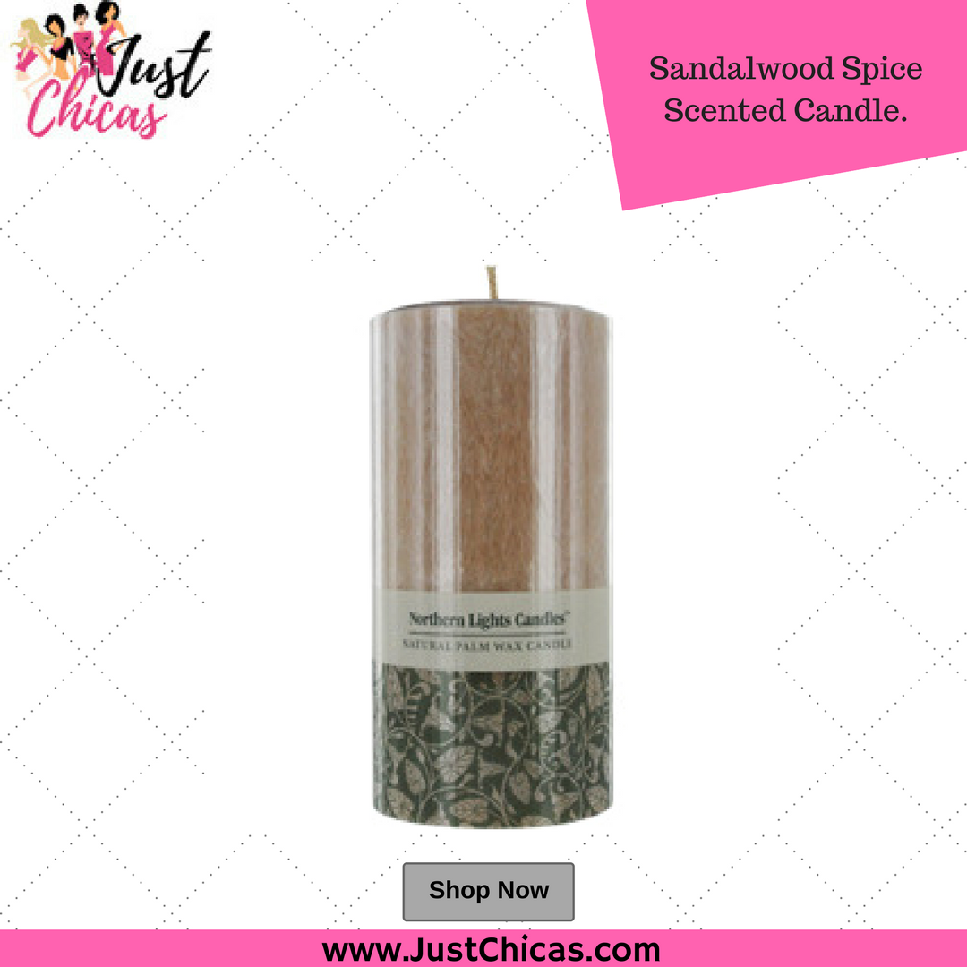 Just_Chicas_'s tweet photo. Comfort your senses, calm your mind and warm your heart with the soothing scent of #sandalwood spice candles. It’s made of pure vegetable wax and cotton. Shop this amazing scented #Candles with the best price at https://t.co/cAI7QMMrY7 https://t.co/7oTsX9hYGG