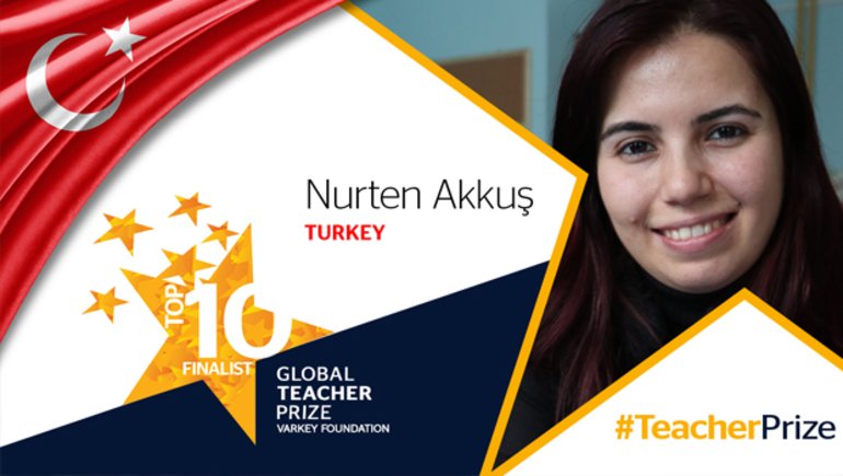Küresel Öğretmen Ödülü Komitesi’nin 173 ülke ve 30 bini aşkın öğretmen arasından seçtiği 2018 yılı için “En İyi 10 Öğretmen’den biri olan Samsun Ayvacık ilçesinde görevli öğretmenimiz Nurten Akkuş’u tebrik ediyor, Başarılarının devamını diliyoruz. <a href="/CoskunESEN57/">Coşkun ESEN</a>