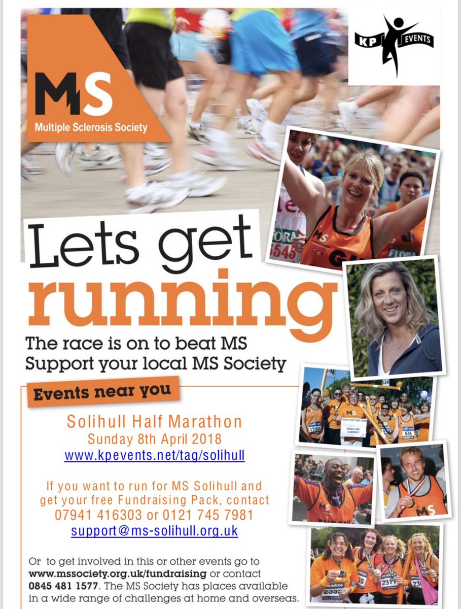 SolihullMs's tweet photo. Do you know anyone who would like to do the Solihull Half Marathon for us or can anyone Marshall on the day 🤞 https://t.co/iuXxIaHPzr