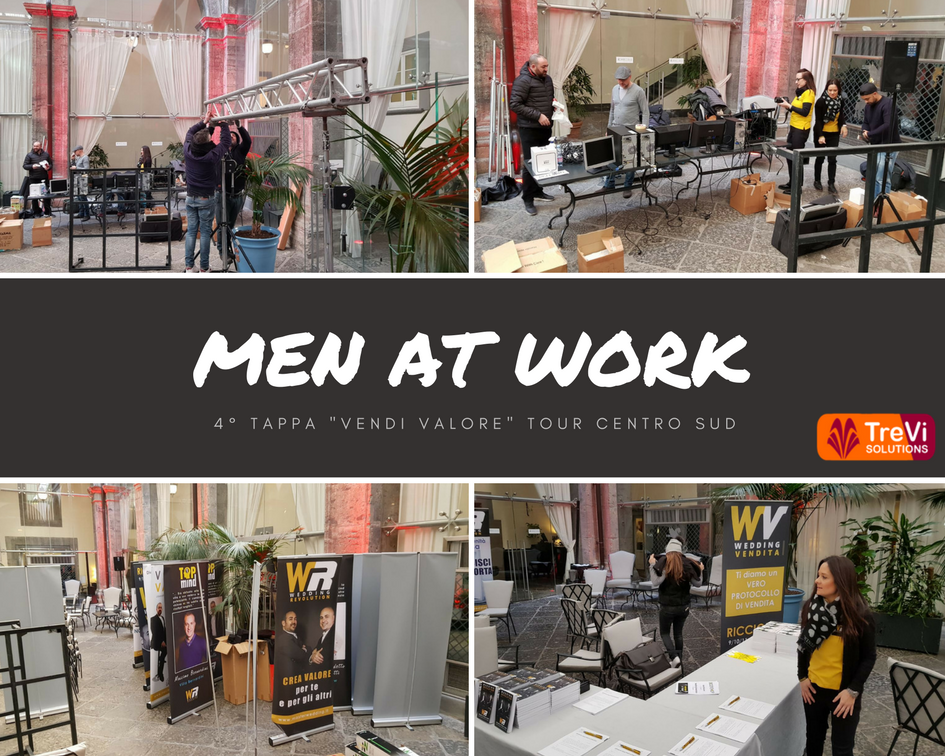 trevisolutions's tweet image. And here we are!! We are at #Napoli @palcaracciolo for the 4th stage of the #vendivalore #tour ...
The center-south tour has started 💪

#roadshow #staytuned #madeinitaly #eventorganisers #eventsupport #weareeventplanners #eventprofessionals #eventpeople