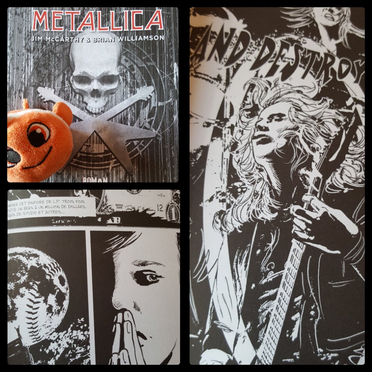 LollyPopLisent's tweet photo. [#BD #Musique] Metallica, l'histoire du succès de #metallica en un album noir et blanc qui déménage #metal #editionsepa #trashmetal #concert https://t.co/iNKnn7nUiF