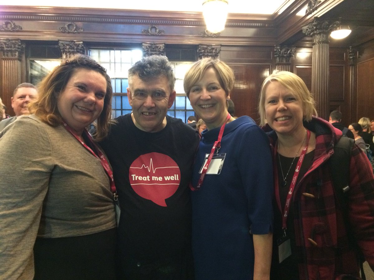 Everyone is excited to be at today’s <a href="/mencap_charity/">Mencap</a> #treatmewell launch <a href="/theRCN/">The RCN</a>