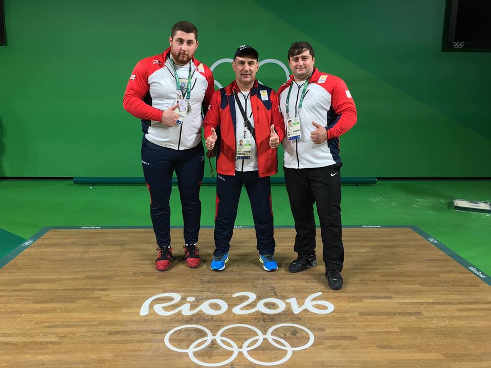 Lasha_Group's tweet photo. Kakhi Kakhiashvili,@lashasport and Irakli Turmanidze in Rio 🇧🇷🇬🇪

@GeowfedOfficial @iwfnet @ewfed @lashasport @Lasha_Group #Olympics #Champions #weightlifting #georgianweightlifting #LashaTalakhadze #nummer1 https://t.co/A9WysEhdlP