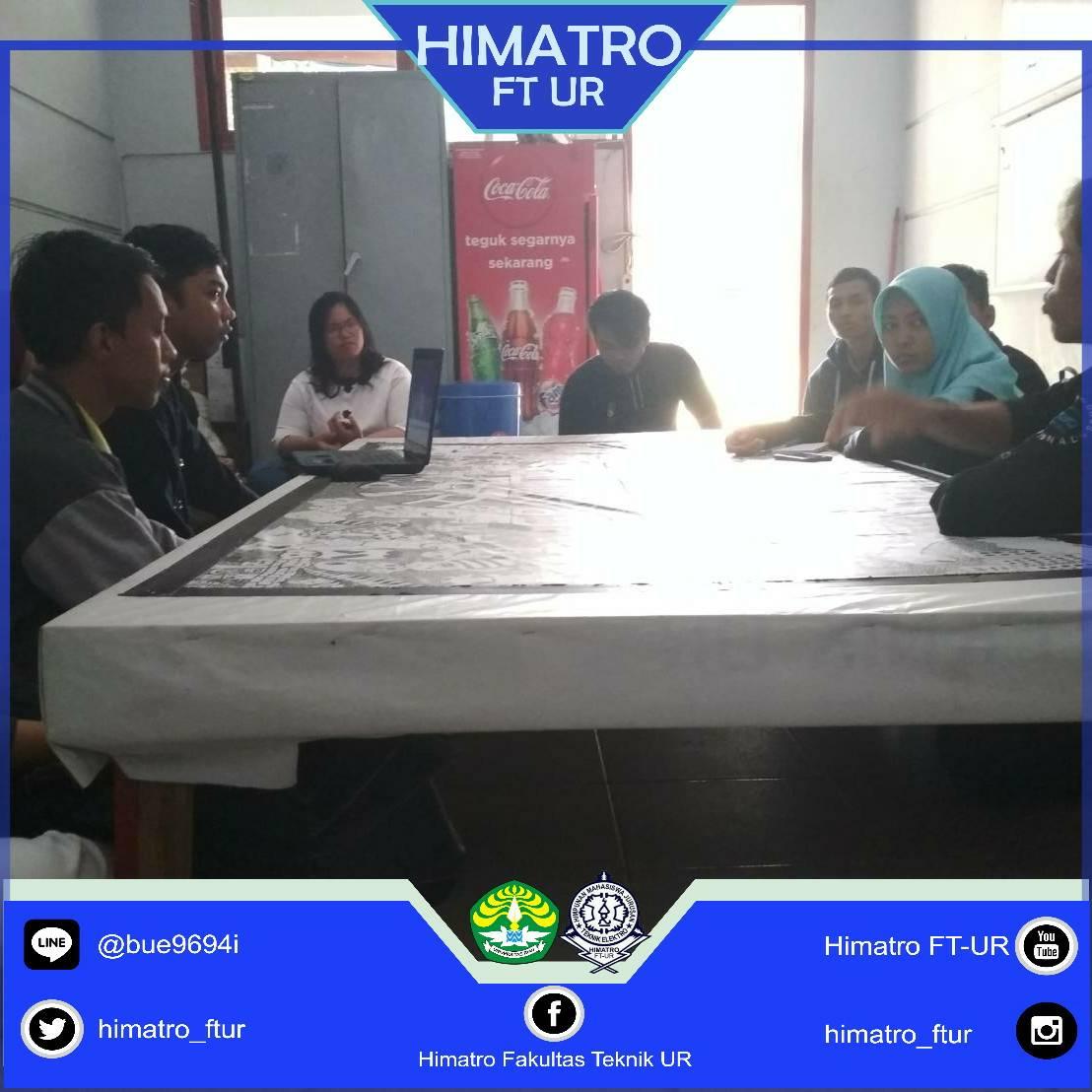 [Himatro_Info]
♢
Selasa, 13 Februari. Sosialisasi mengenai hasil Musyawarah Wilayah FKHMEI wilayah III.
♢