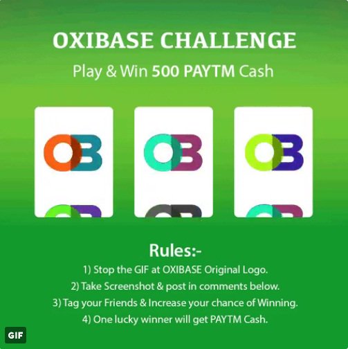 FreeTalkTime's tweet photo. Two Contests ! 

One from #OxiBase and one from #CredR !

#WinPaytmCash of Rs 500 each !

- https://t.co/BiSJYaIDw3 https://t.co/miEtPhAd5T